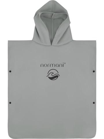 normani Kinder Badeponcho aus Mikrofaser Manati in Grau