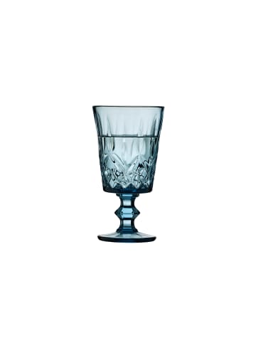 Lyngby Glas Weinglas Sorrento in Blau