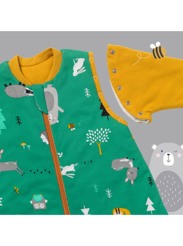 Schlummersack Bio Babyschlafsack, 2.5 TOG in Orange