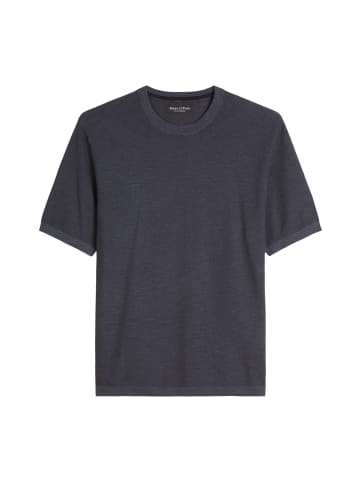 Marc O'Polo Kurzarm-Pullover regular in Faded Blue