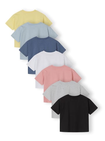 Minoti 7-er Pack T-Shirt NOSGTEE157 in pink