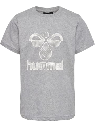 Hummel Hummel T-Shirt Hmlproud Unisex Kinder Atmungsaktiv in GREY MELANGE