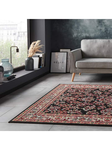 Teppich Boss Kurzflor Orient Teppich Zabul schwarz
