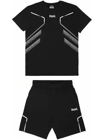 Lonsdale T-Shirt "Bewick" in Schwarz