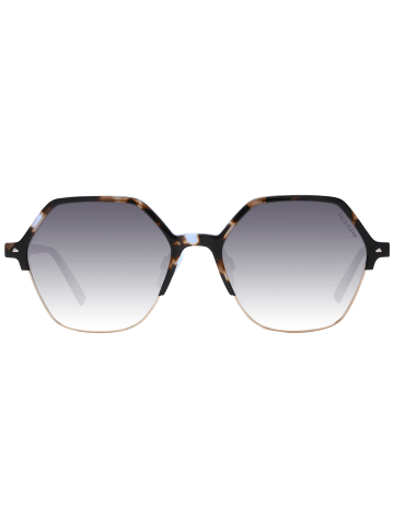 Ana Hickmann Damen Sonnenbrillen Geometrisch Braun