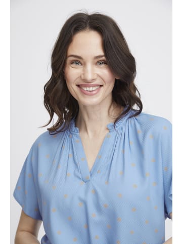 Fransa FRKamma regular fit in Hydrangea AOP MS24 01E