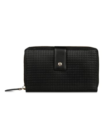Bugatti Noemi Geldbörse RFID Schutz Leder 16 cm schwarz