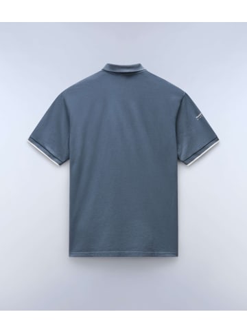 Napapijri Pullover "D-Nelli Polo Ss" in Blau