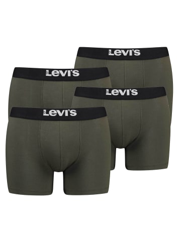 Levi´s Boxershort 4er Pack in Khaki