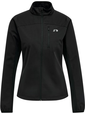 Newline Reißverschluss Jacke Reflektierend Logo Women Core Damen in BLACK