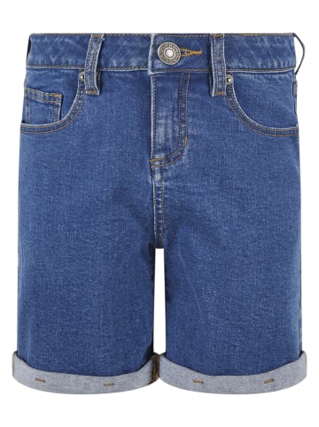 Urban Classics Jeans Shorts in clearblue washed