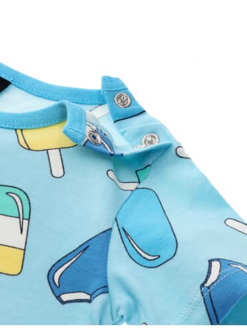 Villervalla Shirt Kurzarm Popsicle LGT Aruba in blau