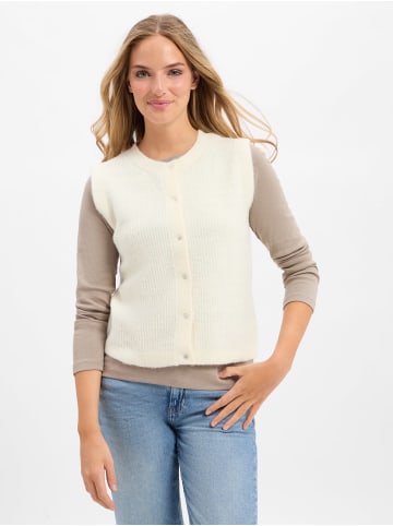 Marie Lund Weste in ecru - 0001