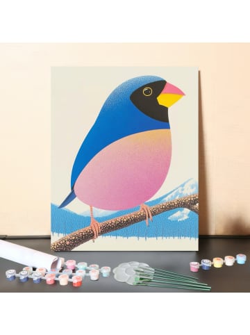 ARTNANAS DIY Malen nach Zahlen Set-"Buntvogel" 