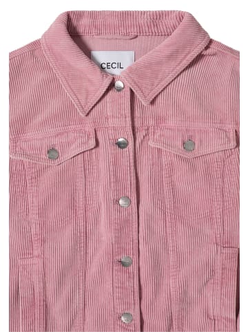 Cecil Cord-Overshirt im Washed-Look in Velvet Rose