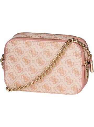 Guess Umhängetasche Izzy Camera Bag Tinsel in Light Rose Logo