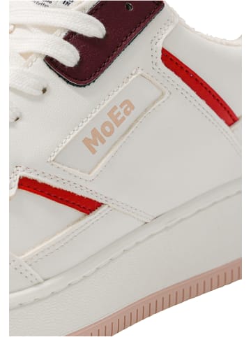 MoEa Sneakers Low in white/brown/red/pink