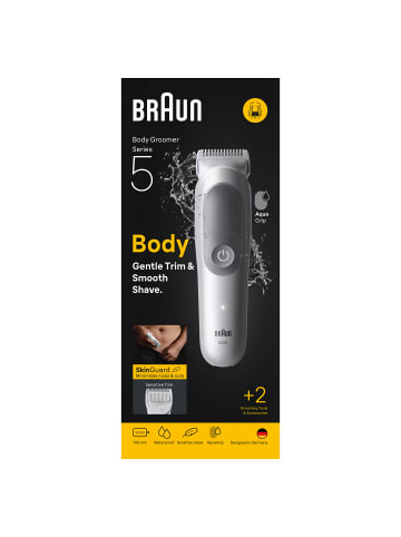 Braun BodyGroomer „Series 5 BG5500“ in Gentle Grey