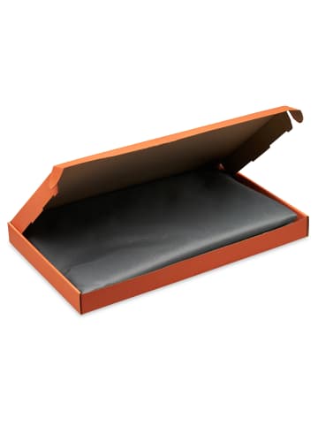 home24 home24 Schutzhülle für 3-Sitzer Sofa - Schwarz - Polyesterstoff - 214 x 68 x 88 cm in Schwarz