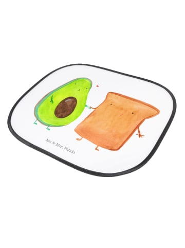 Mr. & Mrs. Panda Sonnenschutz Auto Avocado Toast ohne Spruch in Weiß