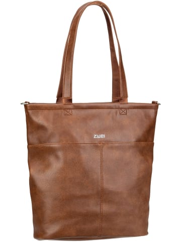 Zwei Shopper Mademoiselle M145 in Cognac