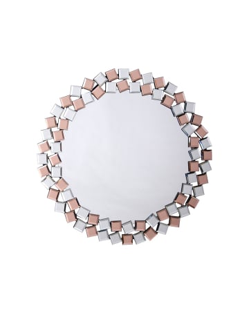 Kayoom Wandspiegel Mosaic 1825 in silber - rosé