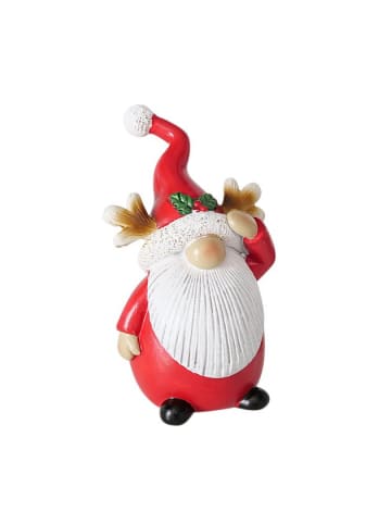 Boltze Weihnachtsfigur LUMPI in Rot, (B) 7 x (H) 10,5 x (L) 6 cm