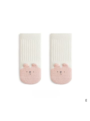 MUNADUNA 5er-Set Cartoon Winter Baby Socken