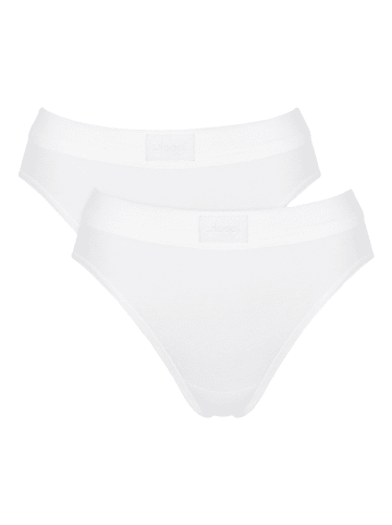 Sloggi Slip 2er Pack in Weiß