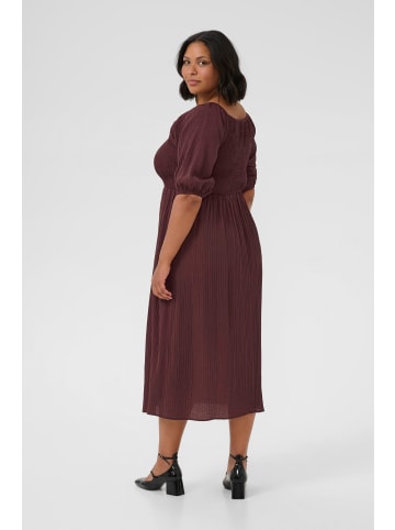 KAFFE curve Kleid KClisana Tight fit in Fudge