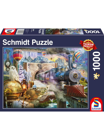 Schmidt Spiele Magische Reise Puzzle 1.000 Teile | Erwachsenenpuzzle Standard