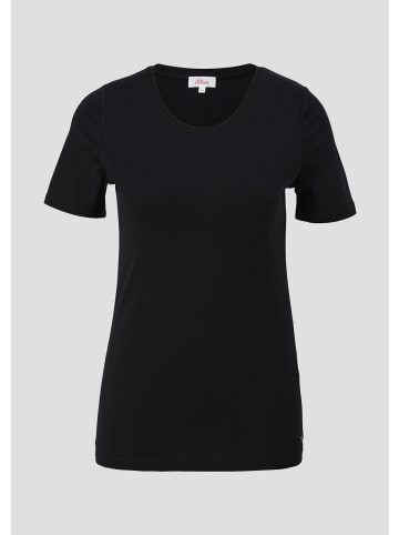 s.Oliver T-Shirt in 9999_schwarz