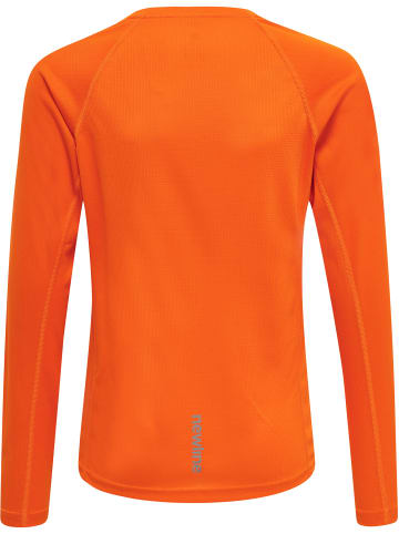 Newline Newline T-Shirt Kids Core Laufen Unisex Kinder Atmungsaktiv in ORANGE TIGER