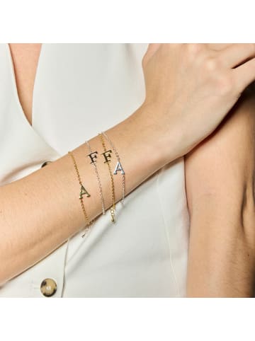 Luxenter silver-finish bracelet - Alphabet