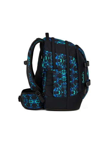 Satch Satch pack Schulrucksack Caleido Blue