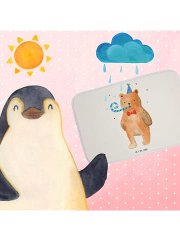 Mr. & Mrs. Panda Badvorleger Bär Geburtstag ohne Spruch in Weiß