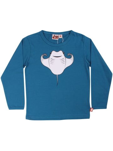 Danefae Langarmshirt Rochen in Blau