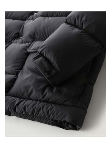 Woolrich Microfiber Sierra Jacke in Schwarz