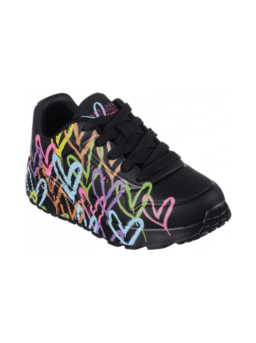 Skechers Sneakers Low UNO SPREAD THE LOVE in schwarz