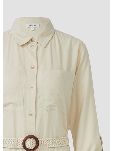 s.Oliver Kleid lang in Creme