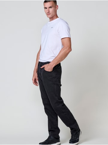 KOROSHI Bequeme passform jeans. in SCHWARZ
