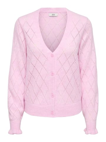JDY Strickjacke in Pink Lady