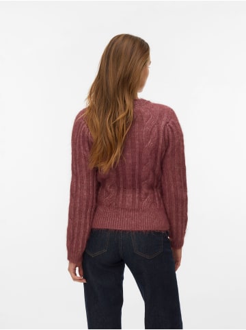 Vero Moda Strickjacke in Rose Brown