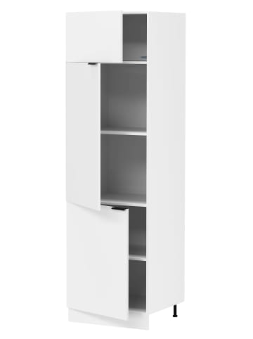 VCM  Küchenschrank B. 60 cm Hochschrank Küche Fasola in Weiß