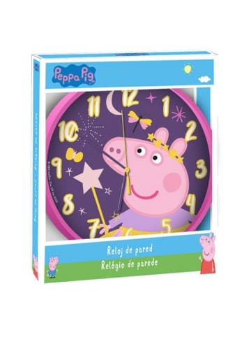 Kids Licensing Wanduhr Peppa Wutz 3 Jahre