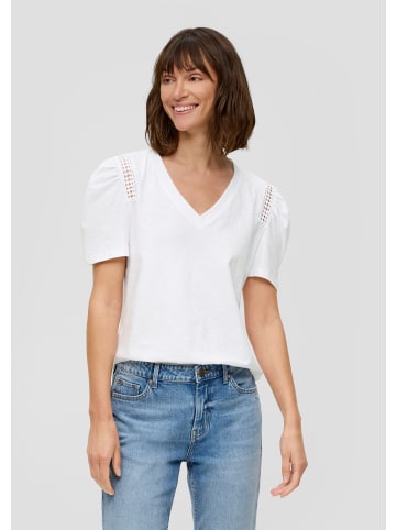 s.Oliver T-Shirt in 0100_weiß