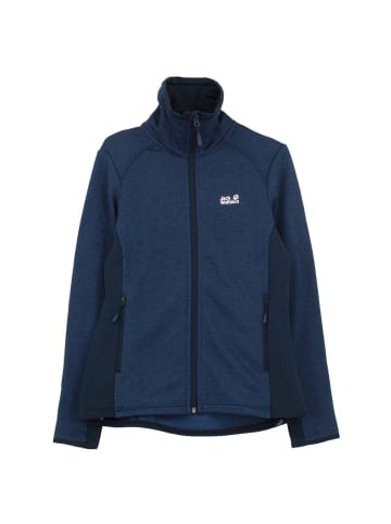 Jack Wolfskin Jacke Skyland Fleece in Blau