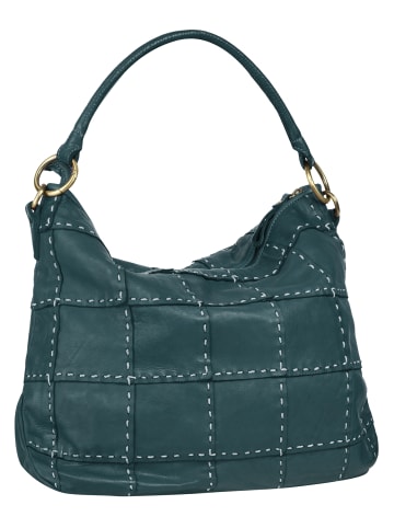 Samantha Look Shopper echt Leder in blau