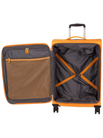 American Tourister Trolley Aerospin Spinner M in Radiant Orange