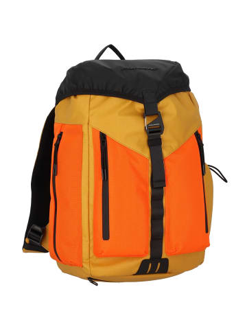 Piquadro Spike Rucksack 40 cm Laptopfach in yellow